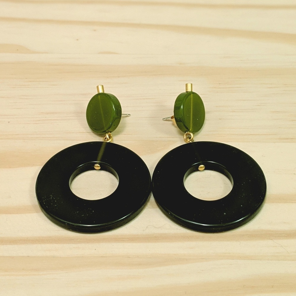 Madewell Circle Statement Earrings